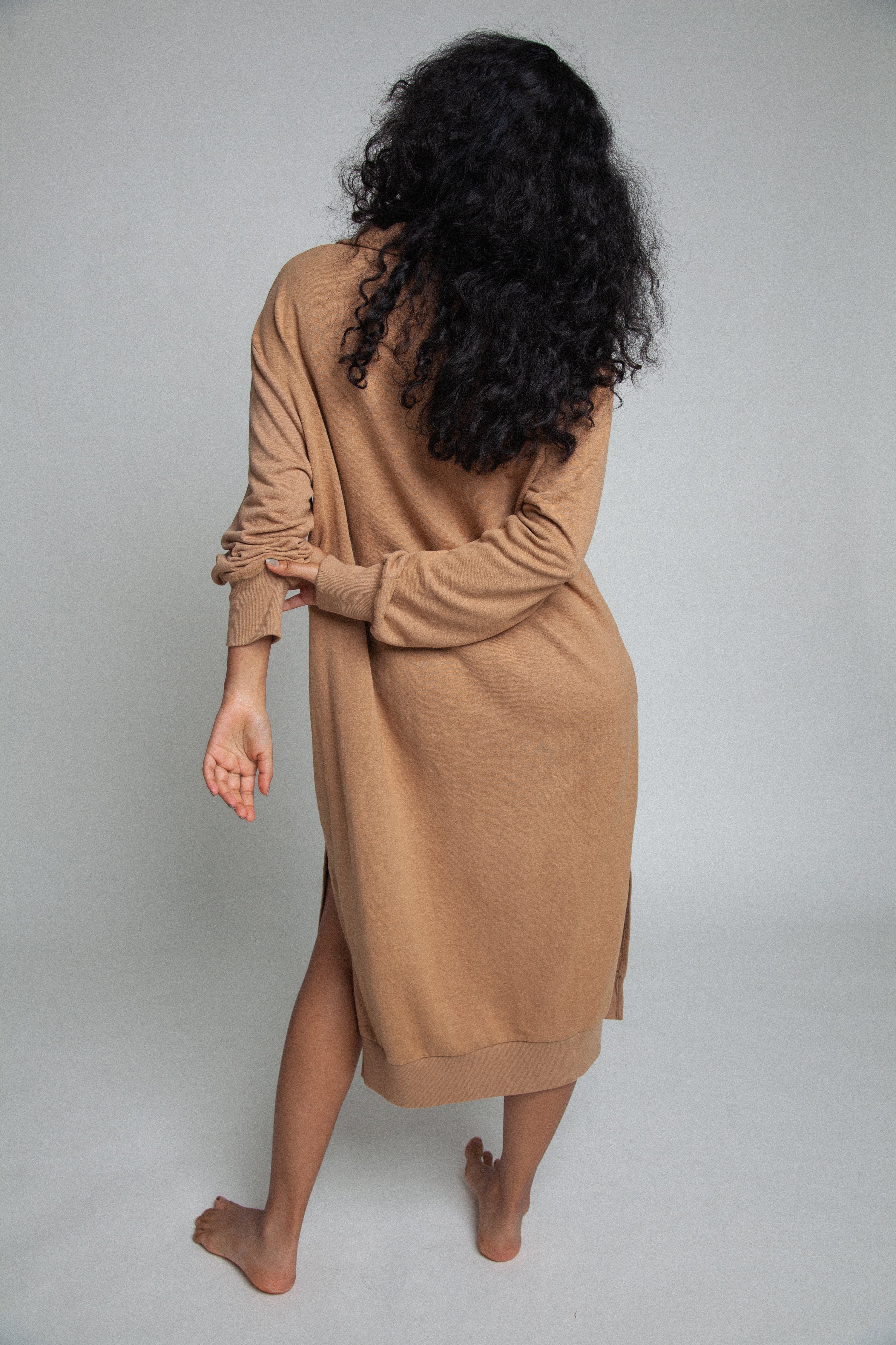 maxi brown gingham dress The Azalea Maxi Nap Dress
